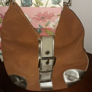 Michael Kors suede tote